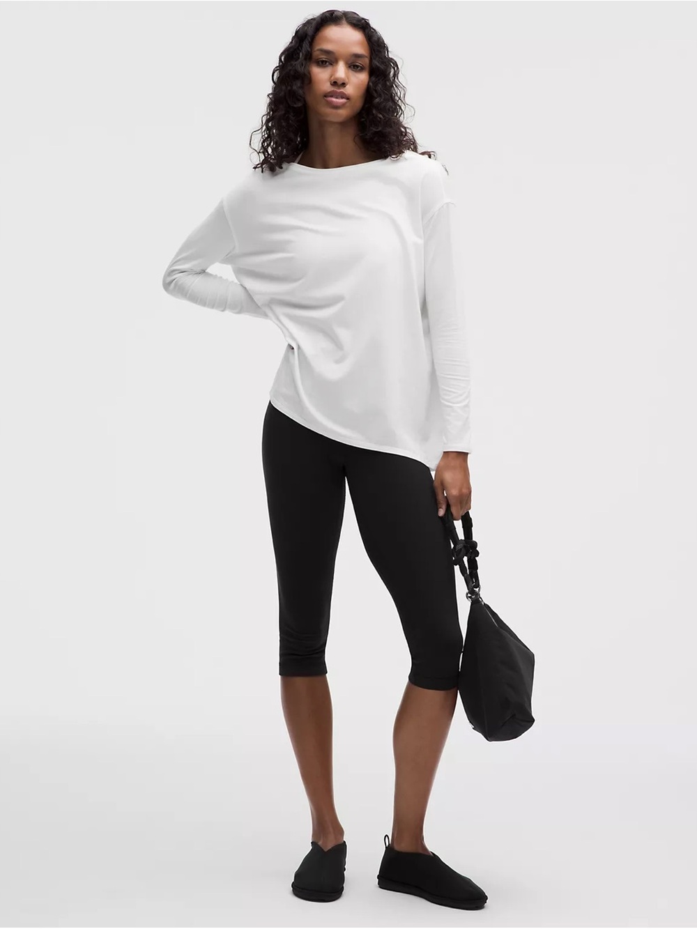 Back In Action Organic Cotton-Blend Long-Sleeve Shirt - Picture 3 of 6
